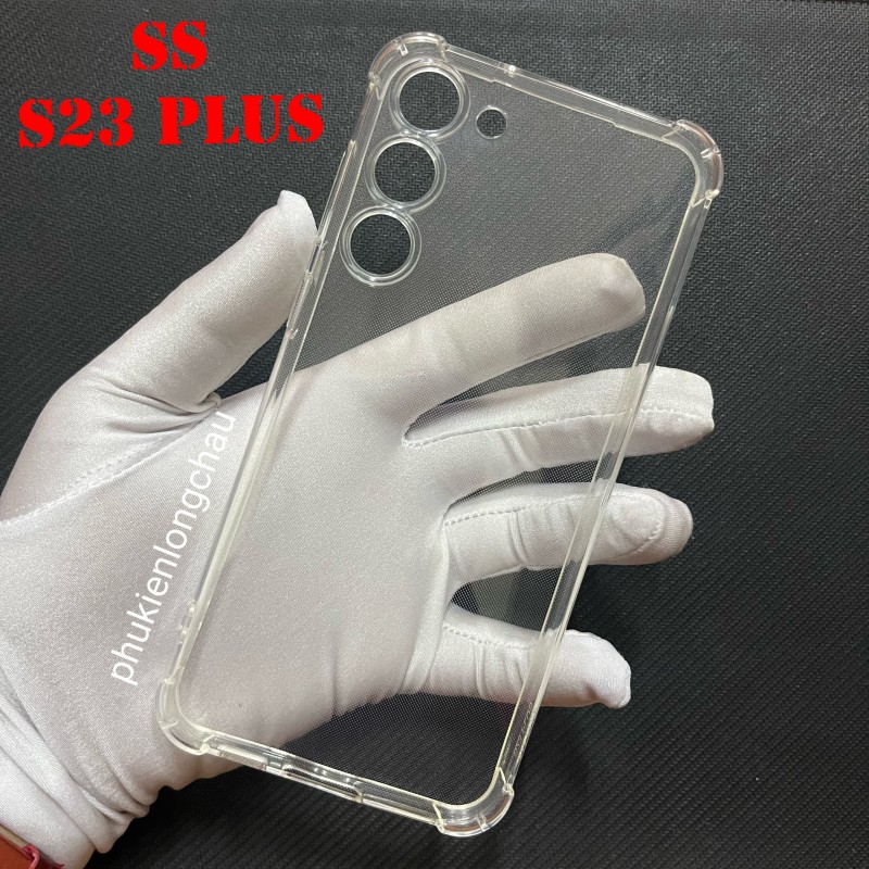 Ốp Lưng Samsung S23 Plus Dẻo Trong Suốt Chống Sốc Có Gù Bảo Vệ 4 Gốc Ốp Lưng Samsung S23 Plus Dẻo Trong Suốt Chống Sốc Có Gù Bảo Vệ 4 Gốc