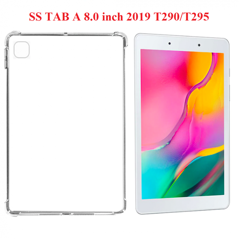 Ốp Lưng Máy Tính Bảng Samsung Tab A 8.0 inch T290 / T295 Dẻo Trong Chống Sốc Có Gù Bảo Vệ 4 Gốc Ốp Lưng Máy Tính Bảng Samsung Tab A 8.0 inch T290 / T295 Dẻo Trong Chống Sốc Có Gù Bảo Vệ 4 Gốc