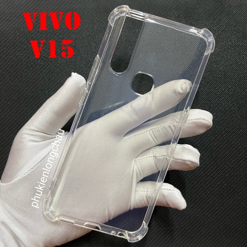 Ốp Lưng Vivo V15 Dẻo Trong Suốt Chống Sốc Có Gù Bảo Vệ 4 Gốc Ốp Lưng Vivo V15 Dẻo Trong Suốt Chống Sốc Có Gù Bảo Vệ 4 Gốc