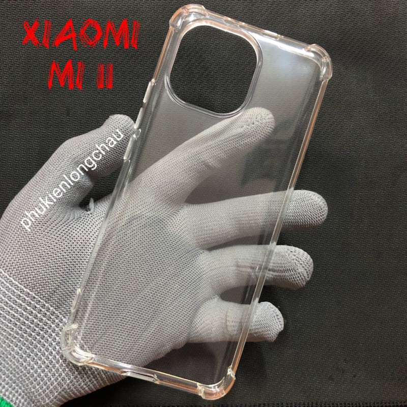 Ốp Lưng Xiaomi 11 Dẻo Trong Suốt Chống Sốc Có Gù Bảo Vệ 4 Gốc Ốp Lưng Xiaomi 11 Dẻo Trong Suốt Chống Sốc Có Gù Bảo Vệ 4 Gốc