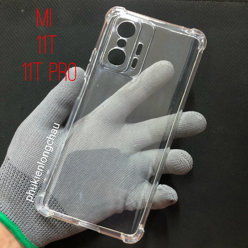 Ốp Lưng Xiaomi 11T / 11T Pro Dẻo Trong Suốt Chống Sốc Có Gù Bảo Vệ 4 Gốc Ốp Lưng Xiaomi 11T / 11T Pro Dẻo Trong Suốt Chống Sốc Có Gù Bảo Vệ 4 Gốc