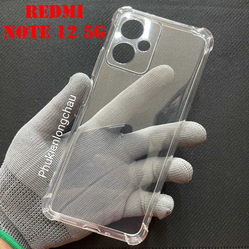 Ốp Lưng Xiaomi Redmi Note 12 5G (China) Dẻo Trong Suốt Chống Sốc Có Gù Bảo Vệ 4 Gốc Ốp Lưng Xiaomi Redmi Note 12 5G (China) Dẻo Trong Suốt Chống Sốc Có Gù Bảo Vệ 4 Gốc