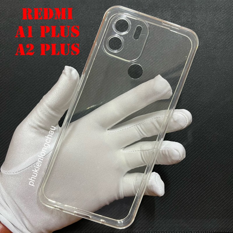 Ốp Lưng Xiaomi Redmi A1 Plus 4G / A2 Plus 4G Dẻo Trong Tốt Lâu Ố Vàng