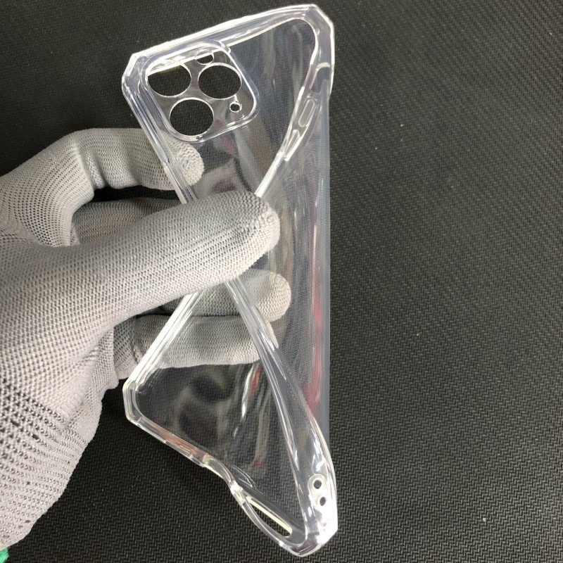 Ốp Lưng iPhone 11 Pro Max Dẻo Trong Viền Vuông Giả 12 Bảo Vệ Camera Ốp Lưng iPhone 11 Pro Max Dẻo Trong Viền Vuông Giả 12 Bảo Vệ Camera