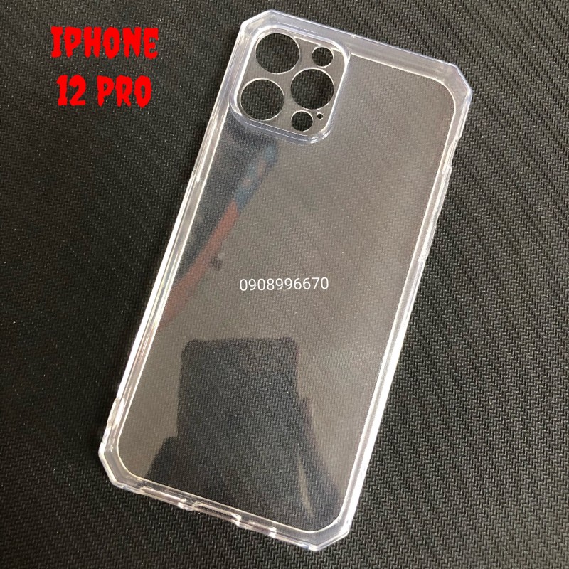 Ốp Lưng iPhone 12 Pro Dẻo Trong Viền Vuông Giả 12 Bảo Vệ Camera Ốp Lưng iPhone 12 Pro Dẻo Trong Viền Vuông Giả 12 Bảo Vệ Camera