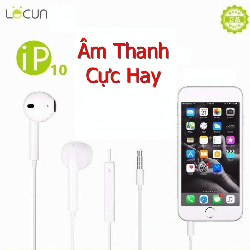 Tai Nghe Điện Thoại Chính Hãng Lecun IP10 (BH 3T) Tai Nghe Điện Thoại Chính Hãng Lecun IP10 (BH 3T)
