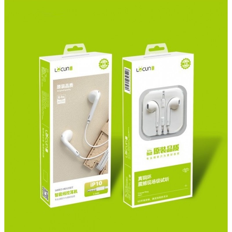 Tai Nghe Điện Thoại Chính Hãng Lecun IP10 (BH 3T) Tai Nghe Điện Thoại Chính Hãng Lecun IP10 (BH 3T)