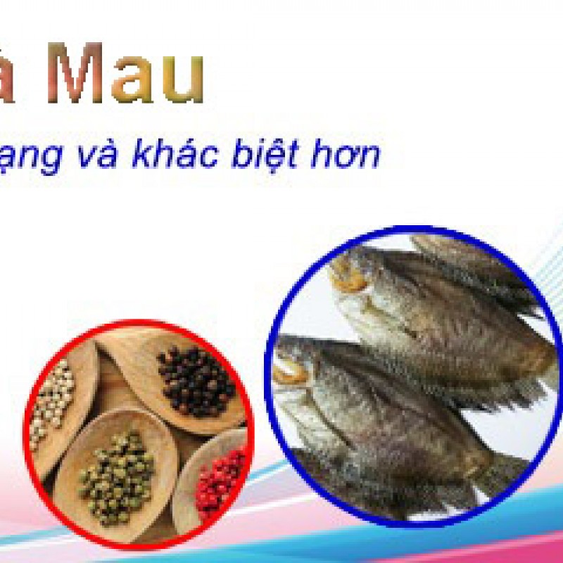 Mua bán đặc sản Cà Mau