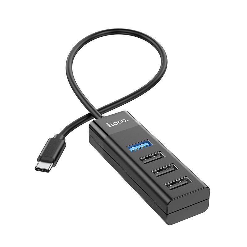 Chia Cổng Type-C ra 4 cổng USB Hoco HB25 (BH 3T) Chia Cổng Type-C ra 4 cổng USB Hoco HB25 (BH 3T)